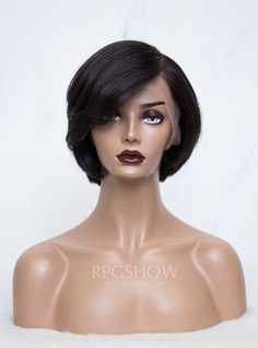 Short Bob Pixie Cut Hair Lace Front Wigs - BEYOU025 Short Bob Pixie, Bob Pixie Cut, Bob Pixie, Hair Lace Front Wigs, Virgin Hair Wigs, Human Virgin Hair, Headband Wigs, High Ponytails, Cut Hair