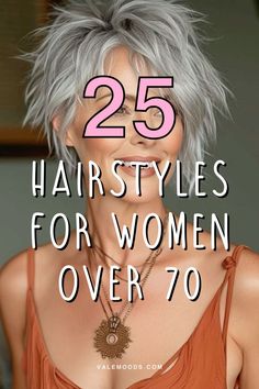 25 hairstyles for women over 70 #valemoods Hair Styles For Women Over 70, Razored Hair, Soft Undercut, Gray Hairstyles, Elvis Sings, Money Budget, Over 60 Hairstyles, Hair Mistakes, Hawaiian Chicken