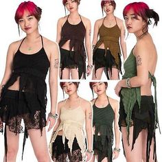 Find ideas๏ฟฝand inspiration for Psy Trance Faerie Top, Pagan Fae Ren Faire Witch Bikini Top, Cosplay Clothing, Women's Tops Ren Faire Witch, Psy Trance, Top Cosplay, Party People, Fashion Diy, Shopping Ideas, Cosplay Outfits, Women Tops, Fashion Tops