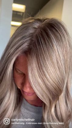 Bend, and snap 🫰🏻👱🏼‍♀️. Root tap:9n+10vvGloss: 10vv +10VG #summerhair #summervibes #colorspecialist #blondehair #blondegirl #blondespecialist #blondehighlights #blondebombshell #shadeseq #redken | Carly Mitchell | Carly Mitchell · Original audio Blonde With Dark, Bend And Snap, Blonde With Dark Roots, Hair Color And Cut, Dark Roots, Blonde Bombshell