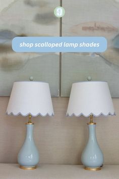 Looking for a lamp shade to tie your space together? This beautiful scalloped lampshade is made with a white raffia paper with blue linen banding around the top and bottom. It blends coastal, preppy, and grandmillennial aesthetics and is ready to bring a pop of happiness into your home. Click to shop and follow along for more design inspo! Diy Scalloped Lamp Shade, Scallop Lampshade, Happy Lamp, Scalloped Lampshade, Scalloped Lamp Shade, Scalloped Lamp, Preppy Home Decor, Unique Lampshades, Coastal Preppy