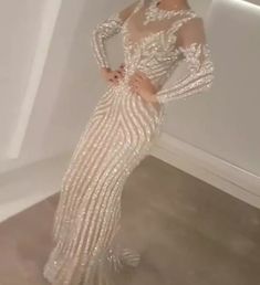 Evening Dress Long Sleeve, Beaded Mermaid, Bodycon Evening Dress, Evening Dress Long, Long Sleeve Evening Dresses, Long Sleeve Sequin, فستان سهرة, Sequin Beading, Stretch Satin