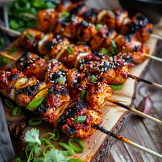 Charred Gochujang Chicken Skewers Gochujang Chicken, Korean Chicken, Korean Cooking, Chicken Skewers, Food Photography Styling, Recipe Of The Day, Skewers, Food Styling