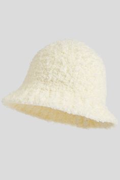 The Ivory Fuzzy Knit Bucket Hat is all about warmth and style, with its soft texture that feels like a hug for your head. It’s the perfect finishing touch for chilly days when you want to stay cute and comfy! Product code: CAC03E4K005CC Features:  Material: 100%ACRYLIC. Lightweight Cream Bucket Hat, Faux Fur Lined Brimmed Bucket Hat, Cream Fuzzy Bucket Hat, Knit Bucket Hat, Sherpa Bucket Hat, Fluffy Bucket Hat, Make Memories, A Hug, Hug You