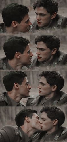 Two People About To Kiss Reference, Stay 2005 Wallpaper, Two Man Kiss, Love At First Sight Aesthetic, Oleg Zagorodnii, Tom Prior, Mlm Movies, You Series, Men Icon