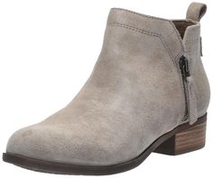 PRICES MAY VARY. Classic Mid-Height Ankle Boot: The TOMS Dahlia ankle booties for women feature a comfortable low heel and a sleek suede/heritage canvas upper, offering timeless style and lasting comfort for any fall wardrobe, whether dressing up or going casual. Dual Zippers for Easy Wear: Designed with dual side zippers, these low heel booties for women make getting ready a breeze, offering quick on-and-off wear. Enjoy a snug, secure fit that provides all-day comfort and style, perfect for any Ankle Booties Outfit, Low Heel Booties, Booties Outfit, Bio Oil, Wrap Heels, Recycled Rubber, Fall Shoes, Leather Wraps, Fall Wardrobe