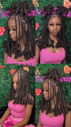 Invisible locs Braided Hairstyles For Sports, Cute Hairstyles Braids, Hairstyles For Sports, Kids Braids Hairstyles, Sports Hair, Style Braids, Braiding Hairstyles, Hairstyles For Ladies, Short Box Braids Hairstyles