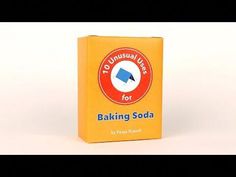 an unopened box for baking soda on a white background with the words unusable cube for baking soda