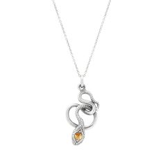 The Story Snake jewelry has a long and rich history dating back to Ancient Greece and Rome, where snakes symbolized wisdom. The Victorians often used snakes to symbolize everlasting love, with a coiled snake in particular representing eternity. Made in 14 white karat gold, the charm features a looped body with highlights of textured snakeskin throughout. The snake's face at the bottom is detailed with delicate facial features. Found at the head's center is the 2.2mm precious or semi-precious sto White Gold Snake Jewelry For Formal Occasions, White Gold Snake-shaped Jewelry For Anniversary, White Gold Snake Jewelry For Anniversary, Elegant Engraved Snake-shaped Jewelry, White Gold Sterling Silver Snake Jewelry, Coiled Snake, Snake Charmer, Snake Jewelry, White Gold Chains