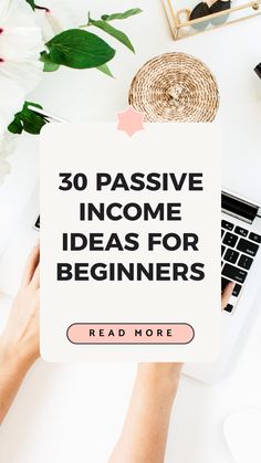 A visual guide showcasing 30 incredible passive income ideas for beginners including options for making money through selling printables and digital products. This pin focuses on boosting your online income streams for financial freedom. Unique Small Business Ideas, Making Money On Etsy, Cha Ching, Multiple Streams Of Income, Earning Money, Income Ideas