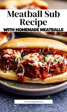 Step into my kitchen, and let's whip up the most mouth-watering Meatball Subs you've ever tasted! This recipe combines tender, juicy meatballs smothered in a rich tomato sauce and generously topped with melted cheese, all nestled within a crusty sub roll. It's the kind of hearty, comforting dish that makes you feel like you're sitting in your favorite Italian restaurant, right at your own dinner table! Meatball Sub Sandwiches, Easy Italian Meatballs, Meatball Sub Recipe, Italian Meatball, Meatball Sub, Meatball Sandwich, Best Meatballs, Meatball Subs, Food Charlatan