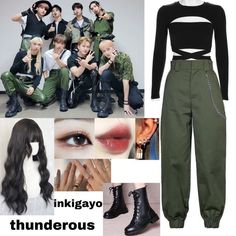 Red Kpop Concert Outfit, K Pop Style Inspired Outfits, Skz Performance Outfits, Skz Style Outfit, Concert Outfit Ideas Kpop Skz, Outfits For Kpop Concert, Oneus Concert Outfit, K Pop Concert Outfit Ideas Txt, Consert Outfits Kpop