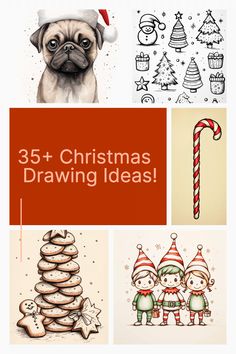 christmas drawing ideas for kids and adults