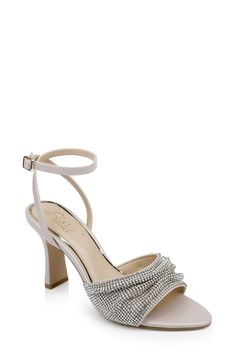 PRICES MAY VARY. Huntley Crystal Strap Stiletto Heel Sandal Diamond Fashion Jewelry, Jewel Badgley Mischka, Flat Booties, New Obsession, Womens Stilettos, Platform Stilettos, Peep Toe Sandals, Heels & Wedges, Heel Sandal