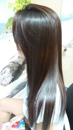 Brown Straight Hair, Brazilian Keratin, Short Curly Haircuts, Healthy Hair Tips, Long Straight Hair