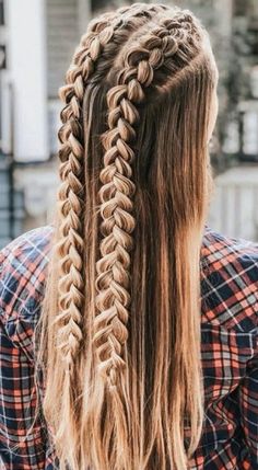 Punk Hairstyles, Dreads Hairstyles, Women's Hairstyles, Long Blonde, Hairdo For Long Hair, Sporty Hairstyles