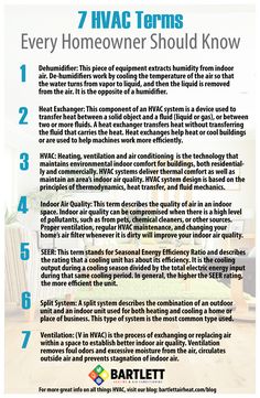 the 7 hvac terms every homeowner should know info sheet - page 1