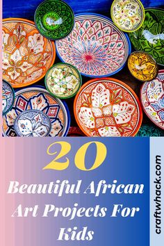 African Folklore, Fest Ideas, African Pottery, Elementary Art Rooms, Africa Art Design