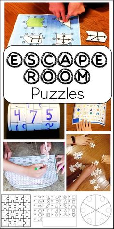 the escape room puzzles are great for kids to practice their number recognition skills and help them learn