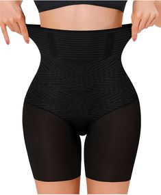 PRICES MAY VARY. BODY SHAPER TUMMY CONTROL: Bid farewell to the concerns of bulky appearances, lack of breathability, or subpar shaping effects often associated with shapewear. Our butt lifting shapewear change your experience by utilizing an ultra-soft, supremely breathable high-spandex fabric. Designed for comfort and coolness, butt lifter shorts maintains shaping effect without any discomfort. Perfect for warm weather, it discreetly conceals unwanted fat, ensuring a smooth and sleek silhouett Best Wedding Shapewear, Comfortable Shapewear, Best Shapewear For Tummy, Wedding Shapewear, Tummy Tucker, Bridal Shapewear, Thigh Slimmer, Shaper Panty, Slim Shapewear