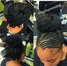 Summer Braids, Updo Styles, Pelo Afro, Girl Braids, Hairstyles Updo, Girls Braids