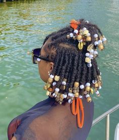 Short Dreadlocks Hairstyles, Loc Accessories, Loc Beads