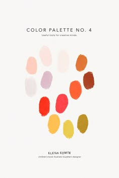 the cover of color palette no 4