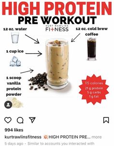 Healthy Pre Workout, Pre Workout Smoothie, Preworkout Drink, Pre Workout Protein, Healthy Shakes, Healthy Food Motivation, Shake Recipes