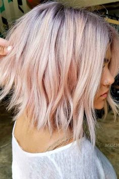 Platinum Balayage, Shoulder Length Haircuts, Silver Ash, Granny Hair, Ashy Blonde, Hair Light, Hair Color Crazy, Pastel Grey, Shoulder Length Hair Cuts