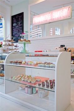 a bakery filled with lots of different types of food