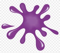 purple paint splashing down the center of a white background, with no background clipart