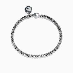 Effy Men's 925 Sterling Silver Chain Link Bracelet Effy Jewelry, 925 Sterling Silver Chain, Sterling Silver Chain, Chain Link Bracelet, Sterling Silver Bracelets, Link Bracelets, Sterling Silver Chains, Chain Link, Silver Chain