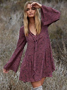 Boho Fashion Bohemian, Hippie Look, Dress Tunic, Indie Fashion