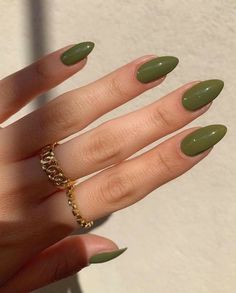 Hot Nails, Funky Nails, Best Acrylic Nails, Green Nails