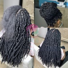 Passion Twists Long, Mini Twists Natural Hair, Latest Hair Braids, Twists Hairstyles, Braid Inspiration, Beautiful Black Hair