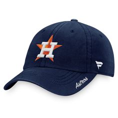 Add a touch of Houston Astros spirit to your game day getup with this Fanatics Branded Team Core hat. It features striking Houston Astros embroidery on the crown and the team name embroidered on the bill for added flair. Plus, the adjustable strap and unstructured construction make for an ultra-comfortable feel. Throwback Game Day Hat With Curved Brim, Game Day Throwback Hat With Curved Brim, Throwback Curved Brim Hat For Game Day, Curved Brim Baseball Cap With Team Logo, Curved Bill Hat With Embroidered Logo For Fan Merchandise, Adjustable Hats For Fan Merchandise With Team Spirit, Curved Bill Hat With Embroidered Logo For Fans, Throwback Fan Gear Hat With Curved Brim, Throwback Curved Brim Hats For Fan Gear