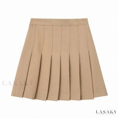 Lasaky - Grey Pleated Skirt: High-Waisted A-Line Mini Skirt with Anti-Slip Design School Uniform Dress, School Uniform Skirts, Uniform Skirt, Grey Pleated Skirt, Grey Maxi Skirts, School Skirt, High Waisted Pleated Skirt, Uniform Dress, Sheer Shorts