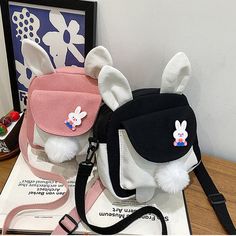 Product ID: JW4373 
 Material: Canvas 
 Color: Blue, Yellow, Pink, Black 
 Size: 20x17x7(cm) 
 Strap Length: 120 (cm) White Crossbody Bag For Students, White Crossbody Shoulder Bag For Students, Crossbody Shoulder Bag For Students, School Crossbody Chest Bag With Mobile Phone Pocket, Student Crossbody Shoulder Bag, Portable Crossbody Shoulder Bag For Students, Eclipse Ideas, Versace Boots, Rose Noir