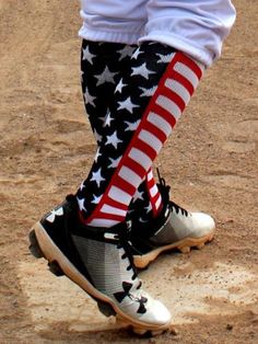 Shoe References, Different Stars, Usa Pride, American Flag Stars, Over The Calf Socks