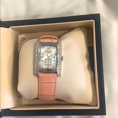 Beautifully Done And Klein Women’s Watch. Worn One Time In Brand New Condition. Cheap Trendy Pink Watches, Elegant Pink Rectangular Watch, Everyday Pink Quartz Watch, Anne Klein Watches Women, Luxury Pink Quartz Movement Watch, Anne Klein, Accessories Watches, Womens Watches, Women Accessories