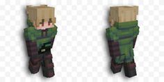 an image of a minecraft character wearing a green outfit