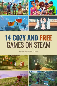 Discover cozy and free games on Steam that offer relaxation and joy. Perfect for unwinding and escaping into serene virtual worlds. 🎮 Cozy Computer Games, Steam Cozy Games, Cute Steam Games, Cozy Pc Games, Free Switch Games, Video Game Ideas, Free Steam Games