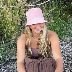 The perfect bucket sun hat for sunny days! Hand made in the USA from 100% cotton blush pink corduroy makes this hat very comfortable to wear. I made this hat with a day of fun in the sun in mind! This hat is made from a blush pink 100% cotton corduroy fabric. Inside liner is white cotton. Brim measures approx. 2.5" wide. Crown measures approx. 3.5" deep. For baby and child sizes see link below Available in sizes: Adult Small - 21" to 22" head circumference Adult Medium - 21.5" to 22.5" head circumference Adult Large - 22" to 23" head circumference *Contact me with questions on Custom Fit option* OVERVIEW + Sewn by me + blush pink Corduroy 100% cotton fabric + Comfortable fit + Hand wash, Lay flat to dry + Sized for adults + Great sun protection