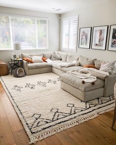 the living room is clean and ready for us to use in its new owner's home