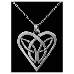 Celtic Heart Knot, Celtic Knot Necklace, Heart Knot, Celtic Knot Designs, St. Patricks Day, Celtic Symbols