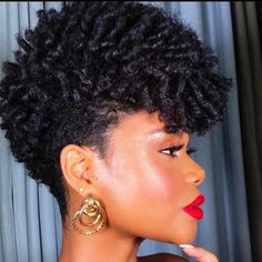 Hairstyles For Thinning Hair, Tapered Afro, Natural Afro