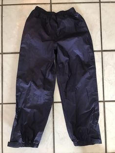 L.L. Bean Unisex Blue Waterproof Windproof Pull On Nylon Pants Size 1O. The color is between blue and purple see pictures please. Excellent used condition. Shipped with USPS First Class Nylon Pants, L L Bean, First Class, Parachute Pants, Blue And Purple, Purple, Pants, Blue, Color