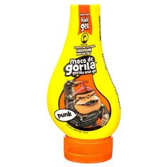 Moco de Gorila Gorilla Snot Hair Gel, Mini Punk Travel Size 3 oz (85g) Size: Travel Size 3 oz (85g). Gorilla Snot, Hooded Dryer, Punk Hair, Yellow Hair, Squeeze Bottles, Frizz Control, Styling Gel, Hair Gel, Hair Routines