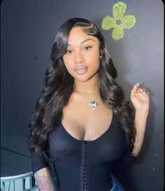 Side Part Body Wave, Frontal Wig Hairstyles, Sew In Hairstyles, Side Part Hairstyles, Birthday Hairstyles, Fest Outfits, Quick Weave Hairstyles, Lace Front Wigs Human Hair, Frontal Hairstyles