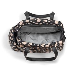 Are you looking for a stylish insulated bag to take to work for lunch, to the park, on a road trip, or to the beach? We have your answer! The Laketown Lunch Bag in black cheetah print was specifically designed for fashionable women everywhere- whether you’re in the office or on the go. This sophisticated bag can go from the office, to the gym, out with friends or date night - it’s so cute that no one will even notice it’s a lunch bag! Stop ordering takeout and start bringing your own lunch to wo Functional Black Diaper Bag With Zipper Closure, Leopard Print Travel Bag With Top Carry Handle, Black Lunch Bag With Zipper For On-the-go, Black Tote Diaper Bag With Zipper Closure, Casual Travel Lunch Bag With Zipper, Casual Travel Lunch Bag With Zipper Closure, Black Rectangular Diaper Bag With Top Carry Handle, Black Tote Lunch Bag For Daily Use, Black Rectangular Lunch Bag With Zipper